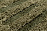 Washable Wool Rug - Green - Clearance