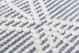 Ramsbury Denim Blue Wool Rug