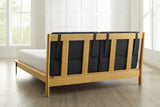 Santa Cruz Fabric Upholstered Bamboo Bed Frame