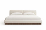 Rhythm Fabric Upholstered Bed Frame