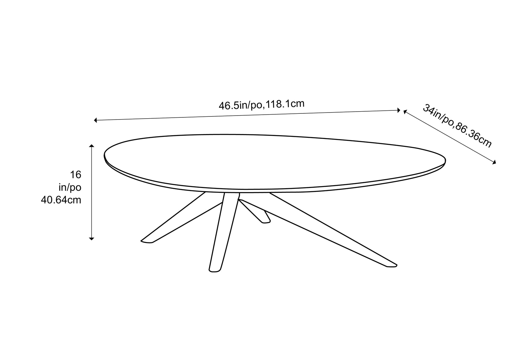 Rosemary Moso Bamboo Coffee Table