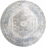 Gael Blue Boutique Washable Rug