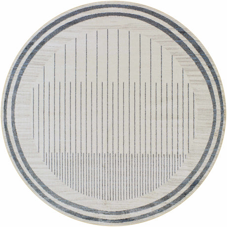 Thad Medium Gray Washable Area Rug