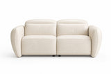 Savona Leather Cuddler Recliner Sofa | Italian Nappa 11000 Top-Grain Leather | Power Headrests | Zero-Gravity Recline