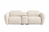 Savona Leather Cuddler Recliner Sofa | Italian Nappa 11000 Top-Grain Leather | Power Headrests | Zero-Gravity Recline