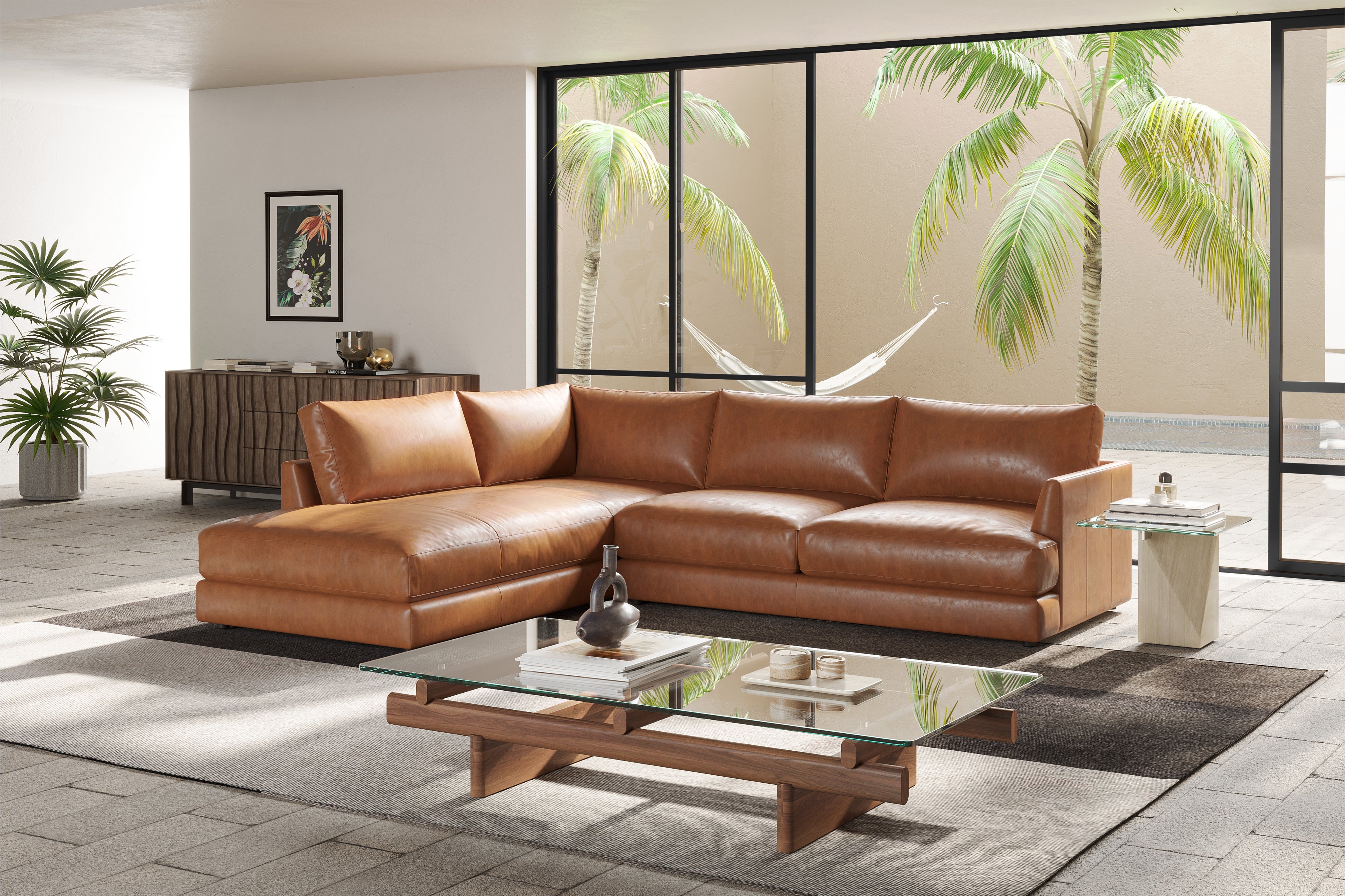 Sectional couch deals left chaise