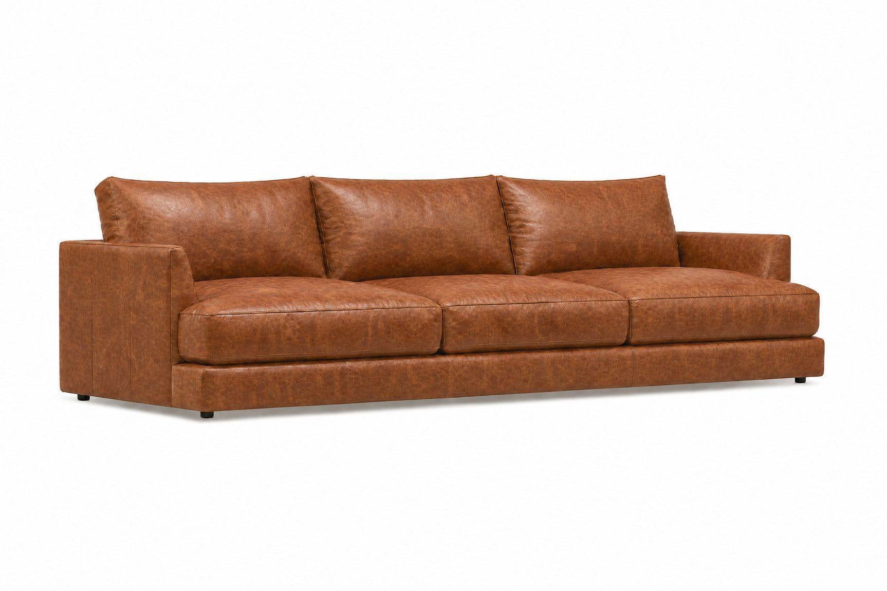 Serena Distressed Leather Sofa