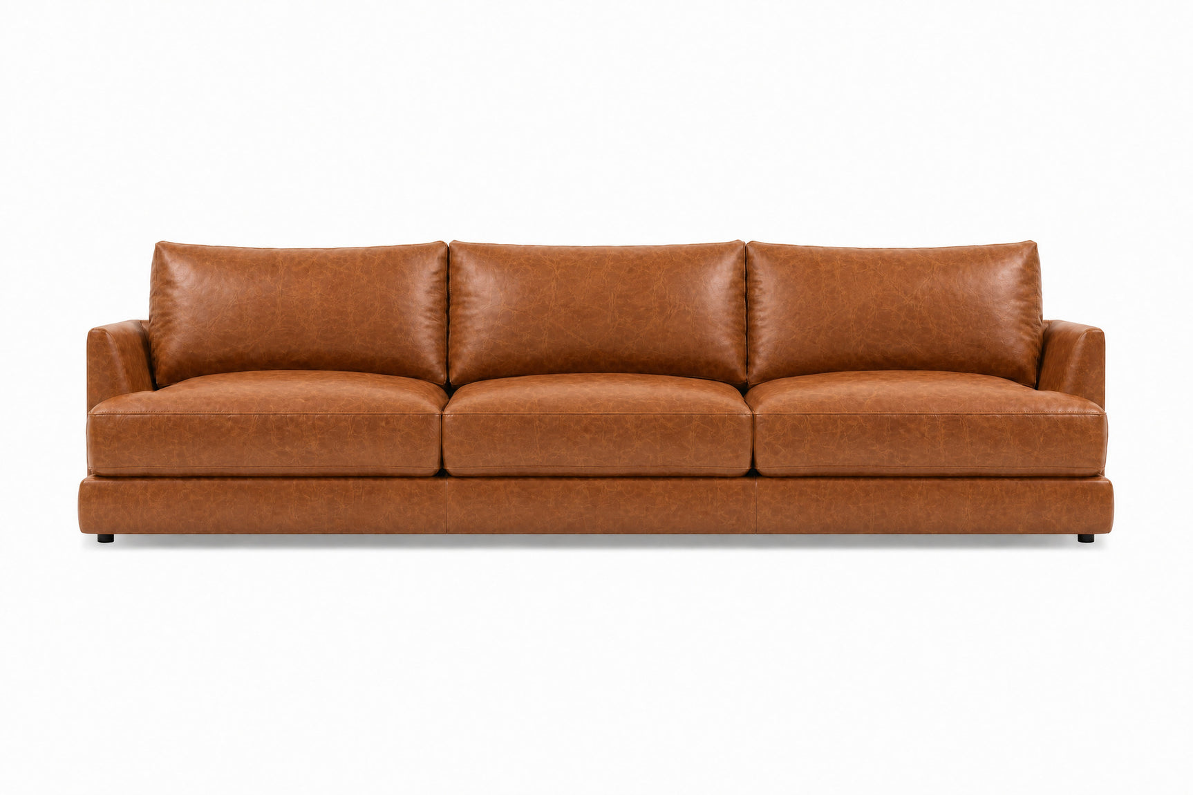 Serena Distressed Leather Sofa