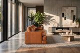 Serena Distressed Leather Sofa