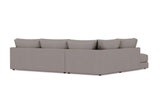 Serena Leather Sectional Sofa