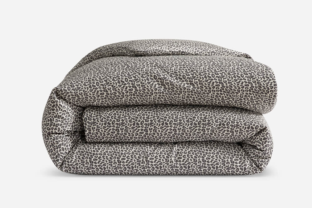 Silky Lyocell Leopard Print Duvet Cover | Last Chance