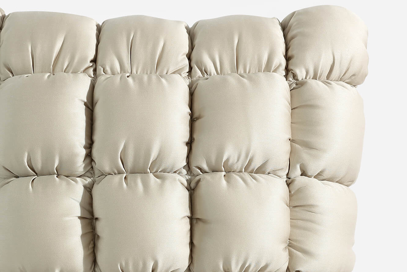 Silky Lyocell Puff Throw Pillow