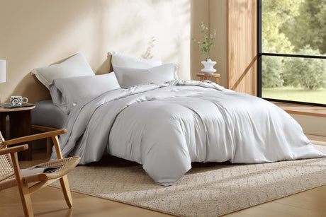 Silky Lyocell Fitted Sheet Set