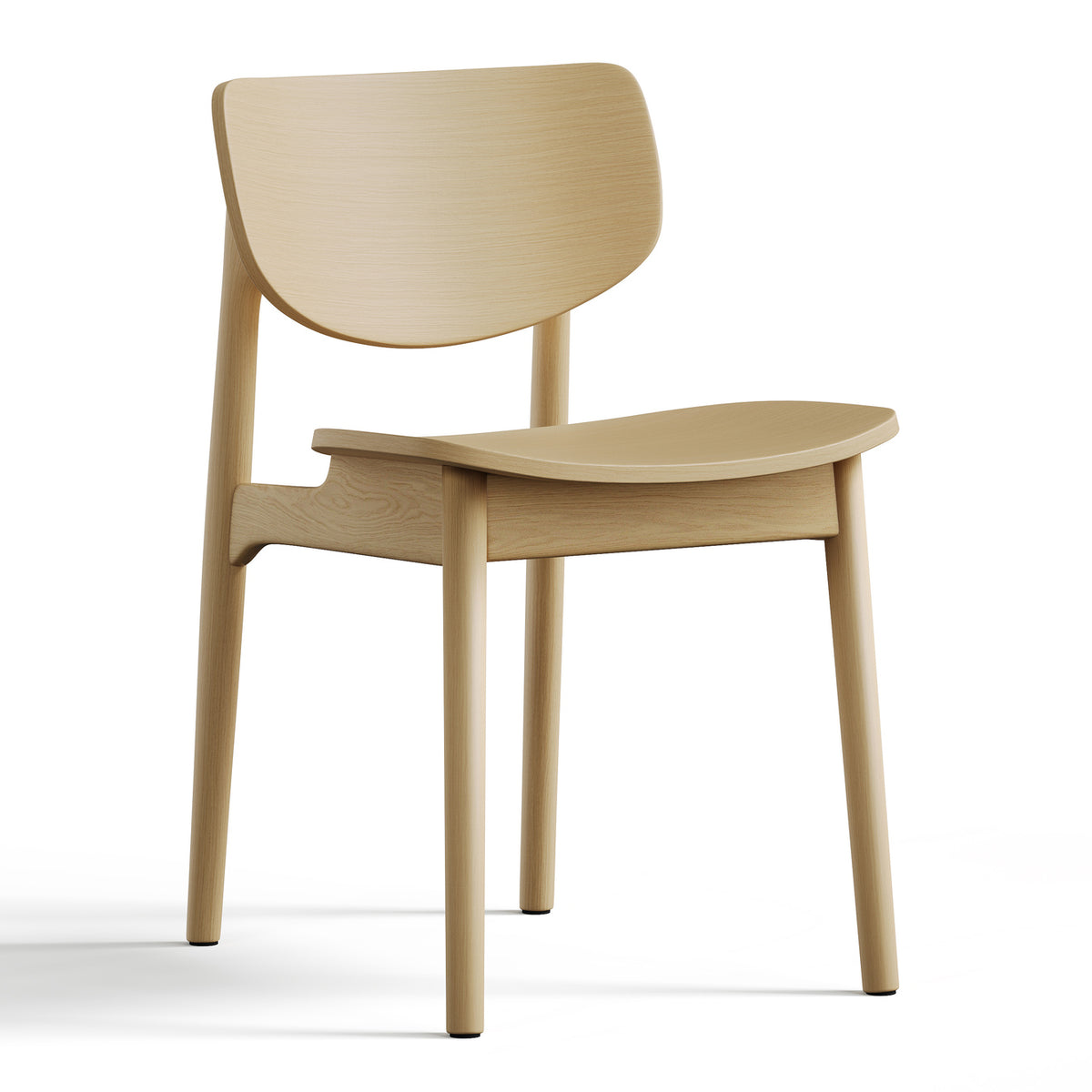Simone Wood Dining Chair (Set of 2)