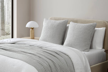 Snug Striped Euro Pillow