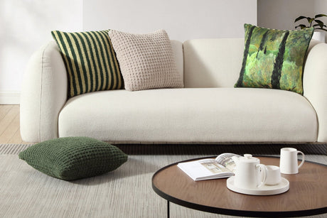 Snug Waffle Throw Pillow