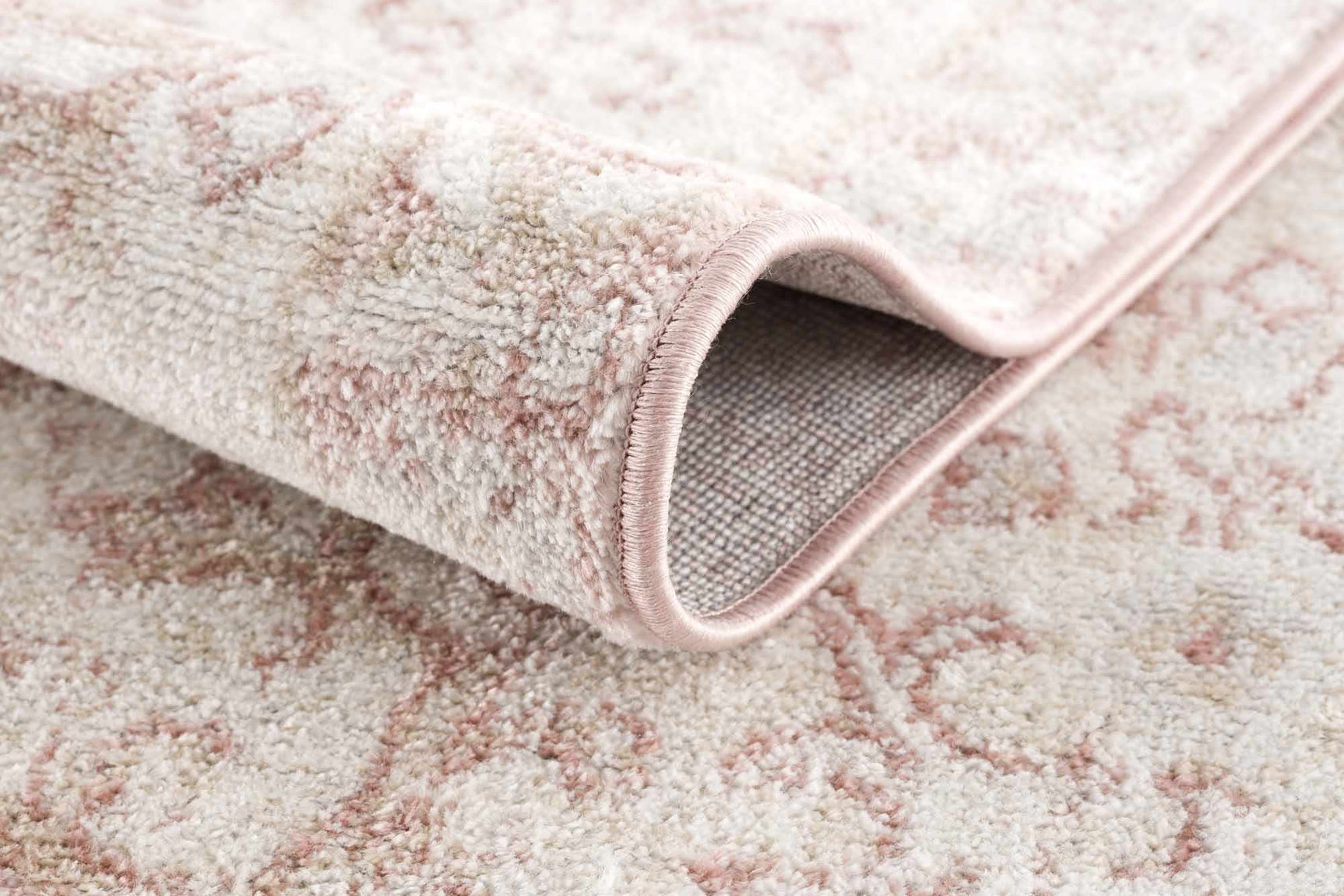 Snead Pink Floral Rug