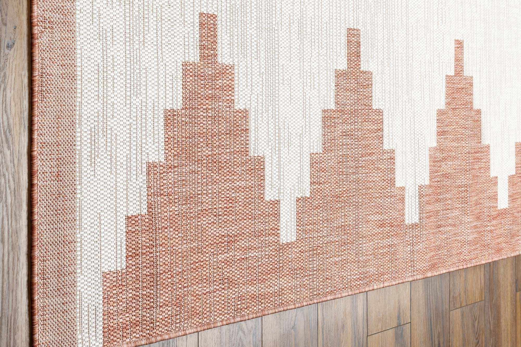 Djugun Peach Fuzz Indoor & Outdoor Area Rug