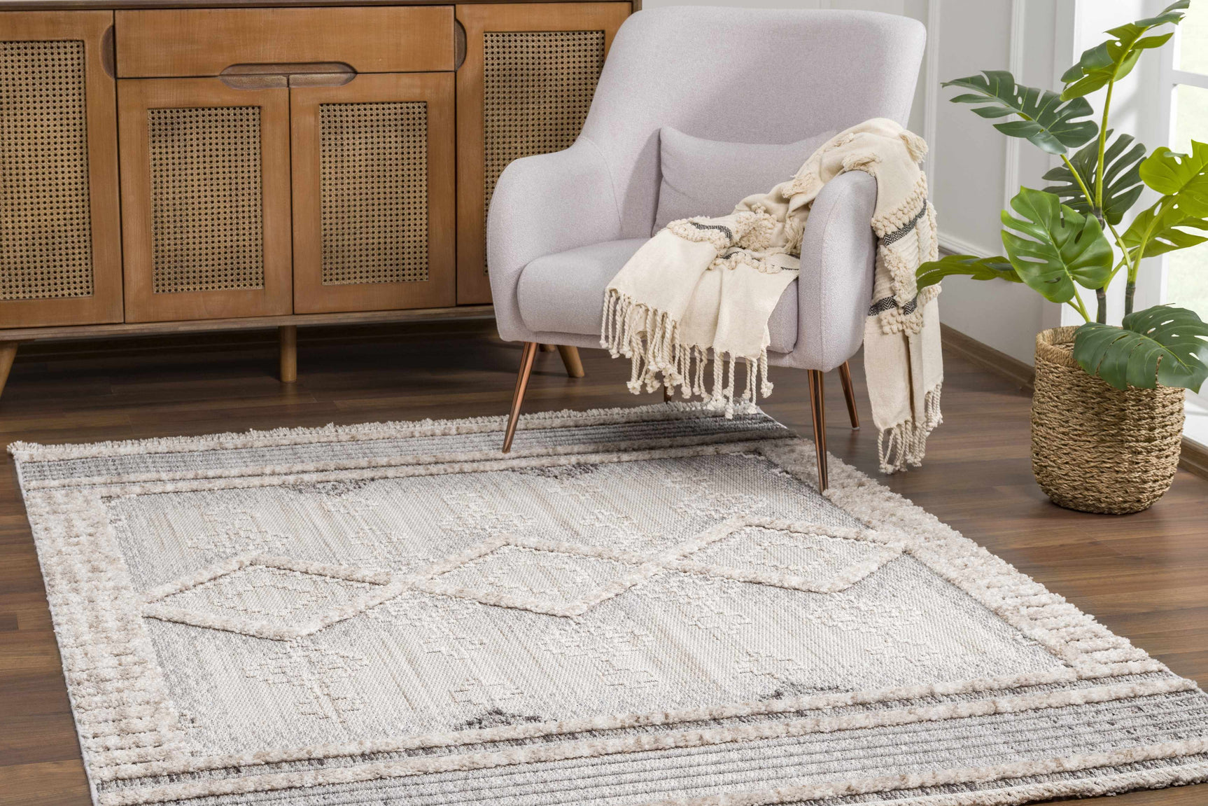 Amaga High-Low Rustic Rug