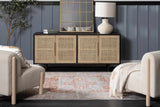 Rust Maayon Washable Rug