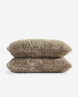 Breathable Faux Fur Sham Set