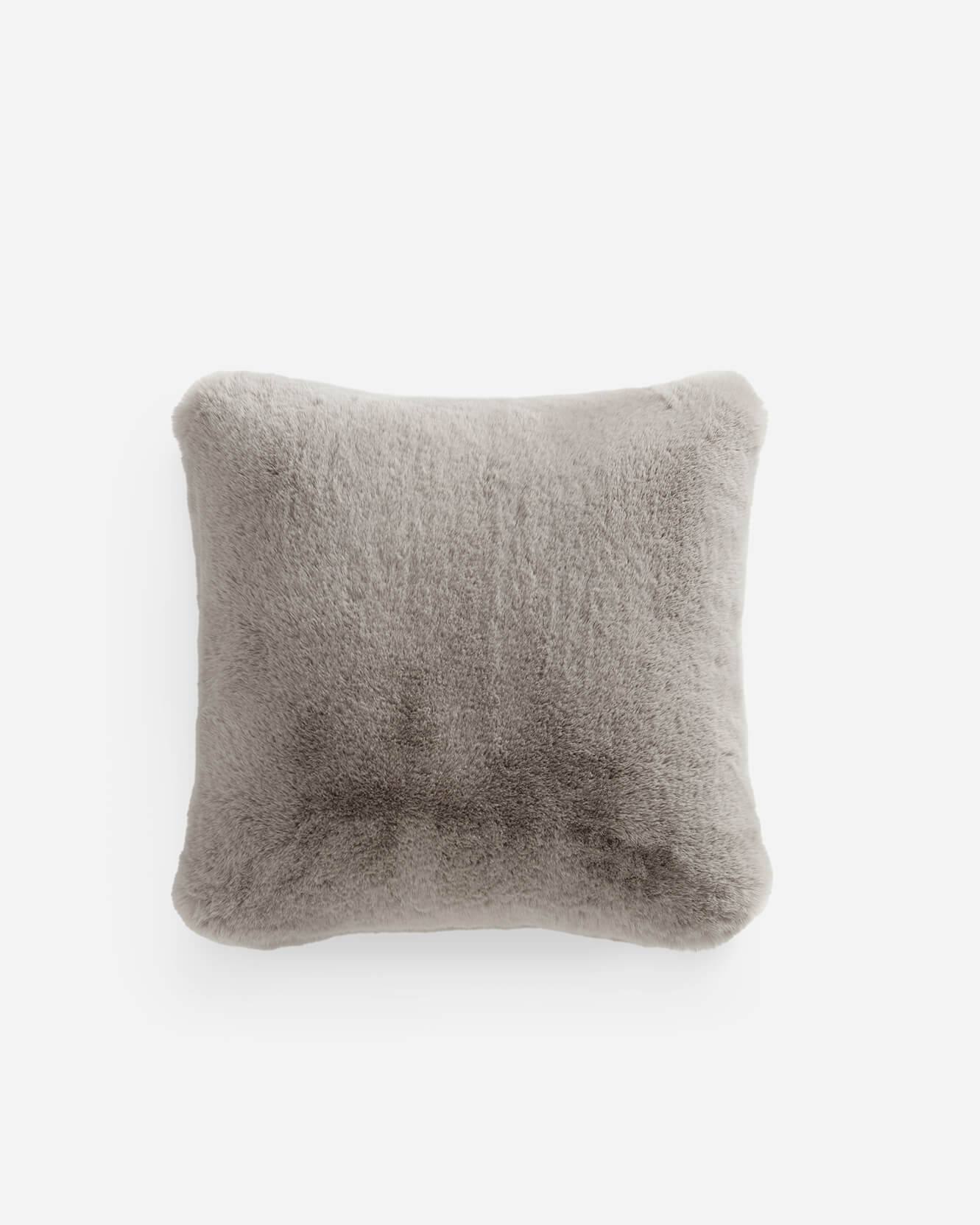 Faux Fur Throw Pillow