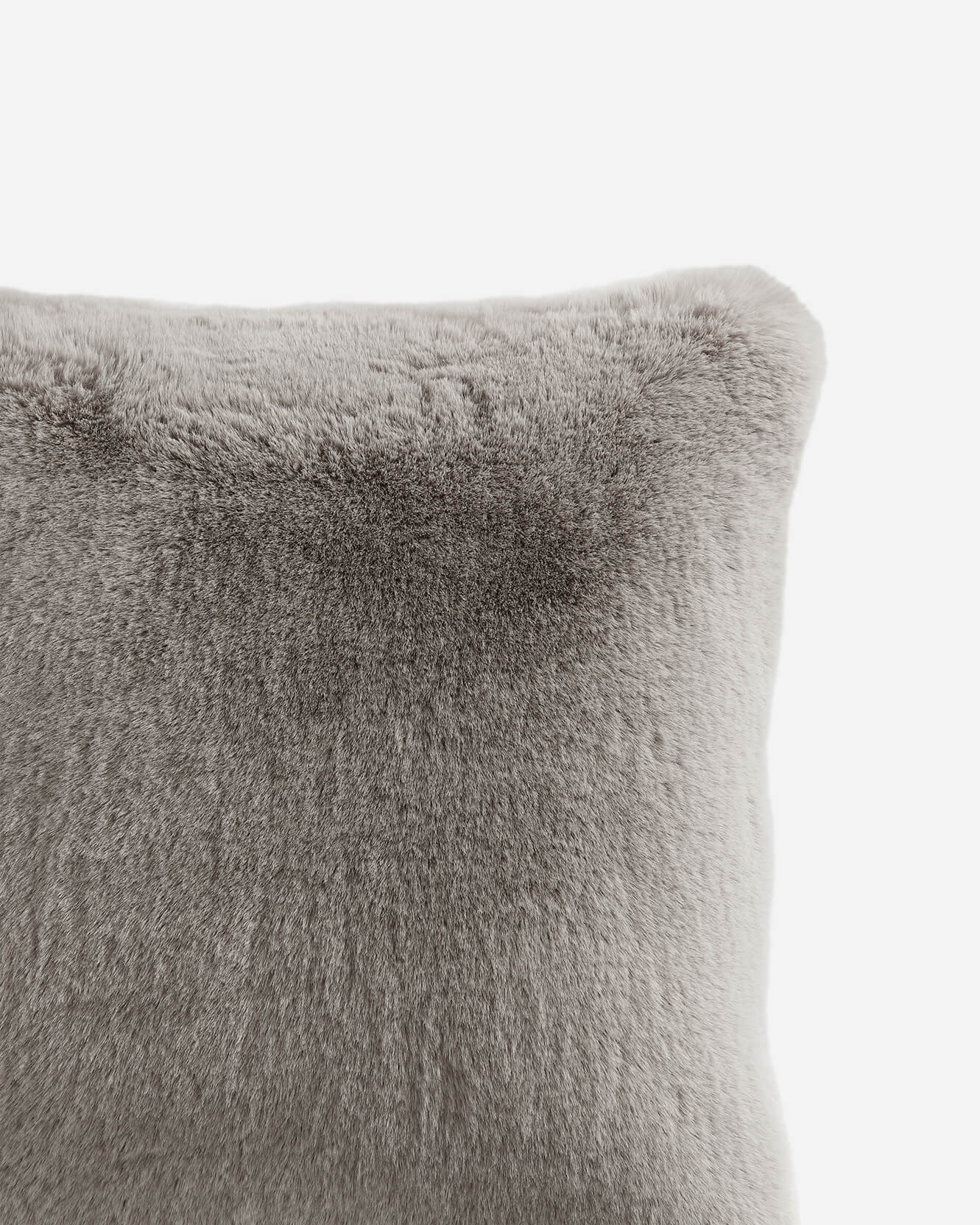 Faux Fur Throw Pillow