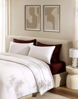 Bamboo Viscose Luxe Duvet Cover with Piping