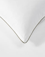 Bamboo Viscose Luxe Sham Set with Piping