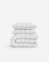 Silky Lyocell Puff Comforter Bundle