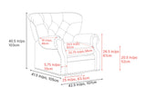 Liam Leather Recliner Seat