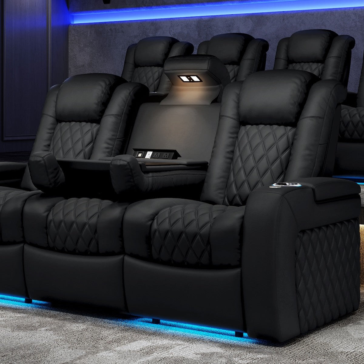Tuscany XL Luxury Console | Home Theater Seating – Valencia