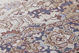 Neyland Iris Olive & Brown Area Rug 2360