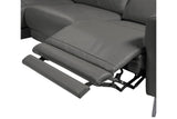 Andria Leather Reclining Sectional Sofa