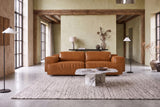 Valentina Distressed Leather Recliner Sofa