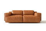 Valentina Distressed Leather Recliner Sofa