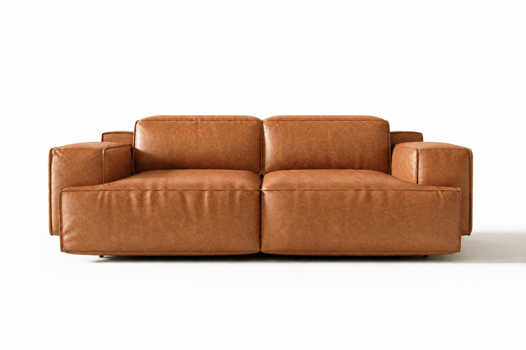 Valentina Distressed Leather Recliner Sofa