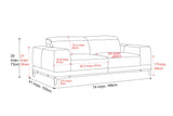 Valletta Leather Sofa