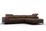 Valletta Leather Corner Sectional Sofa