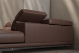 Valletta Leather Corner Sectional Sofa
