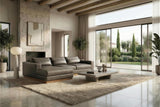 Vela Leather Sectional Sofa