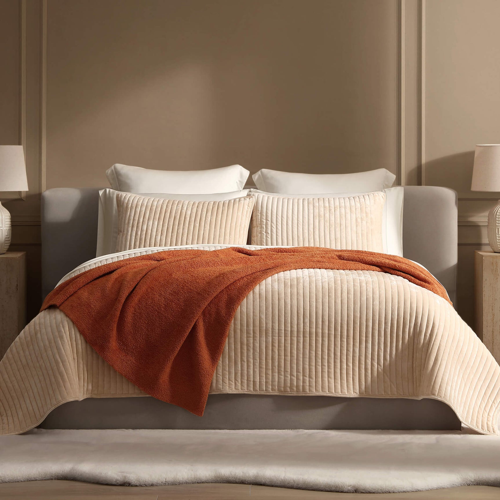 Velvet Sham Set