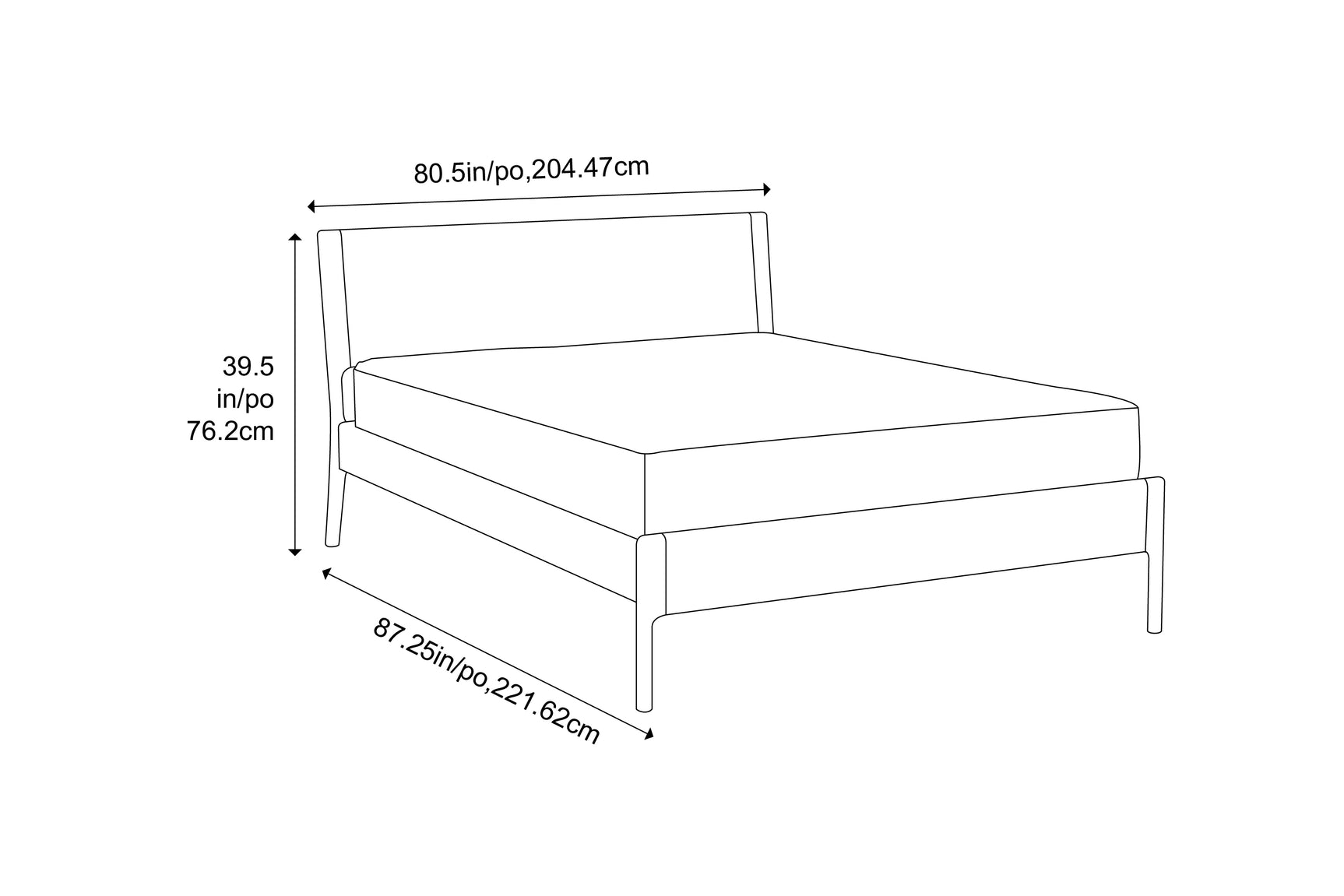 Ventura Bamboo Bed Frame