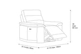 Vivian Leather Recliner Seat