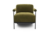 Arianna Parisian Velour Accent Chair
