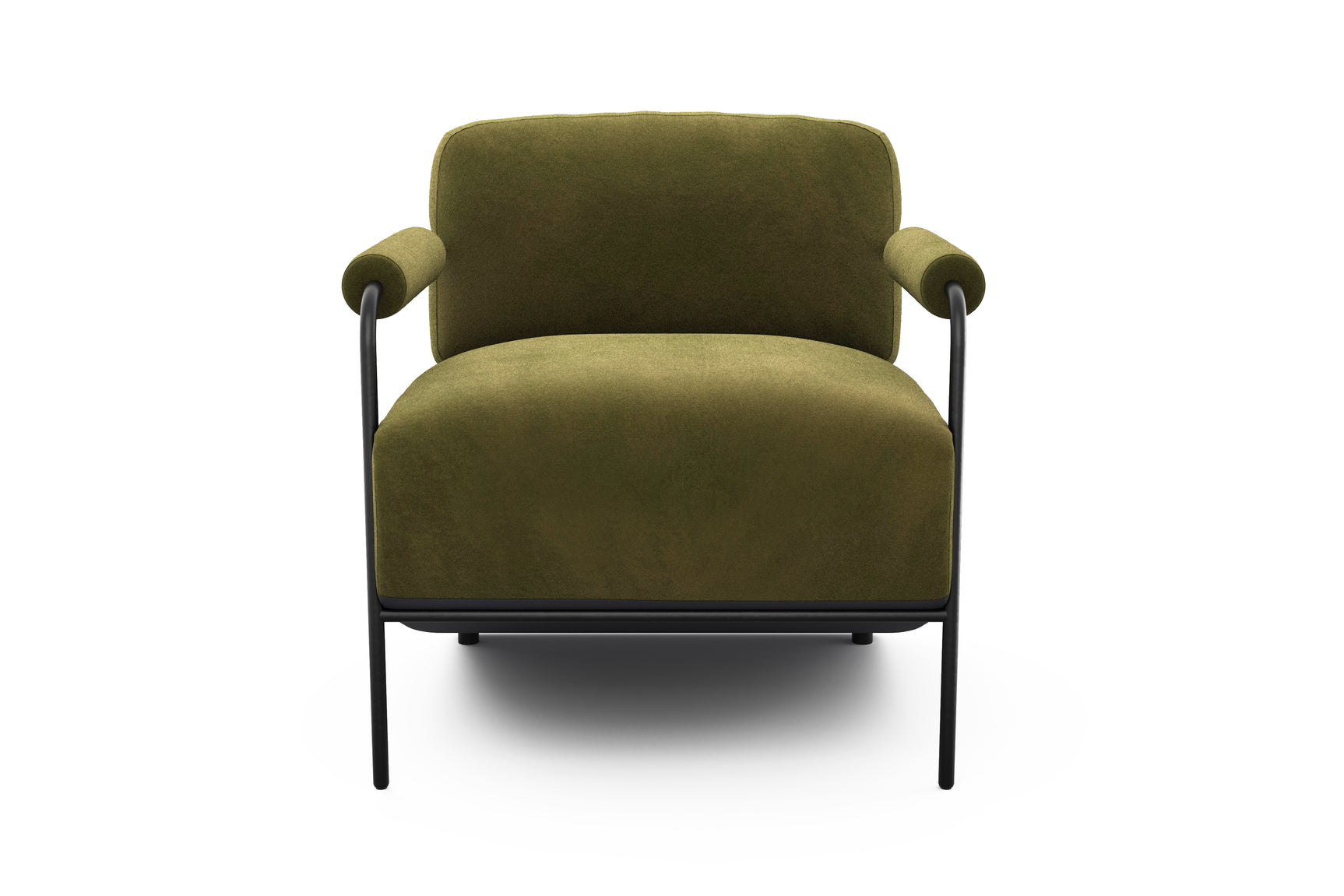 Arianna Parisian Velour Accent Chair