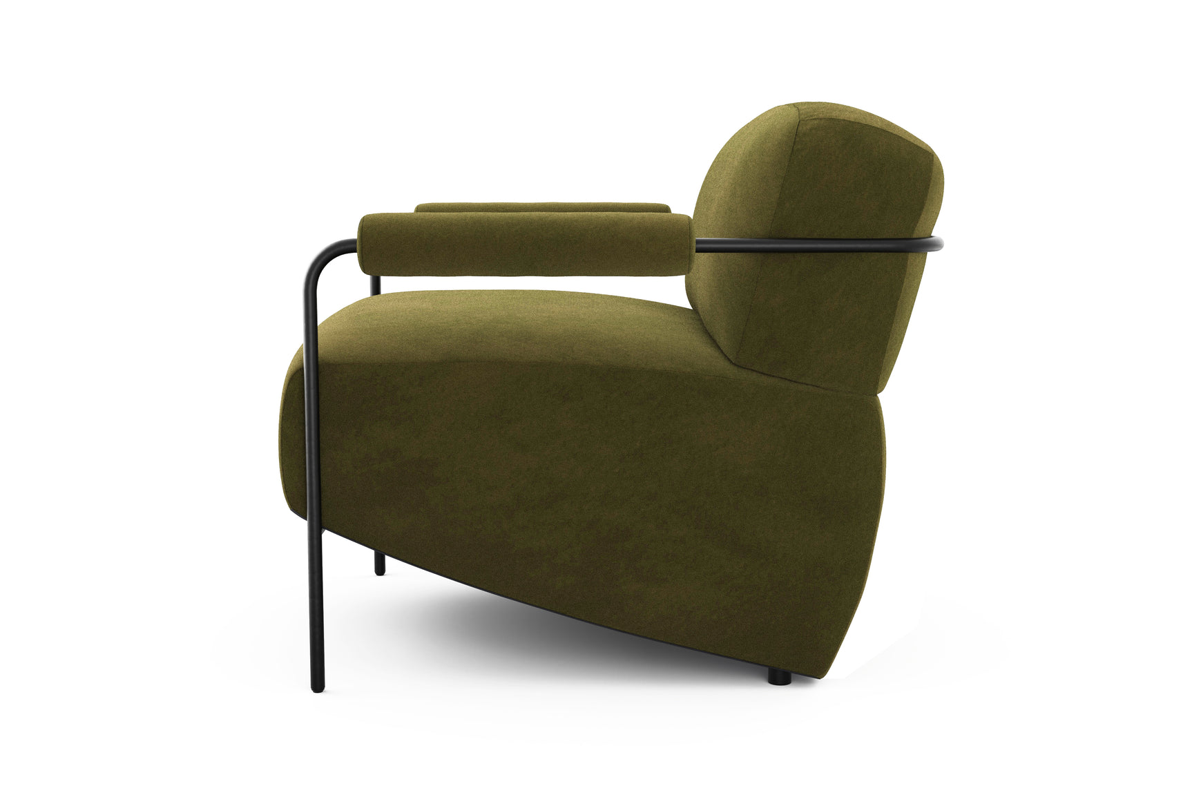 Arianna Parisian Velour Accent Chair