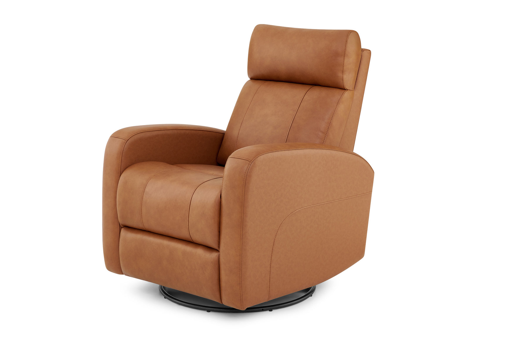 Dayna Leather Swivel Recliner Chair