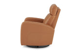 Dayna Leather Swivel Recliner Chair