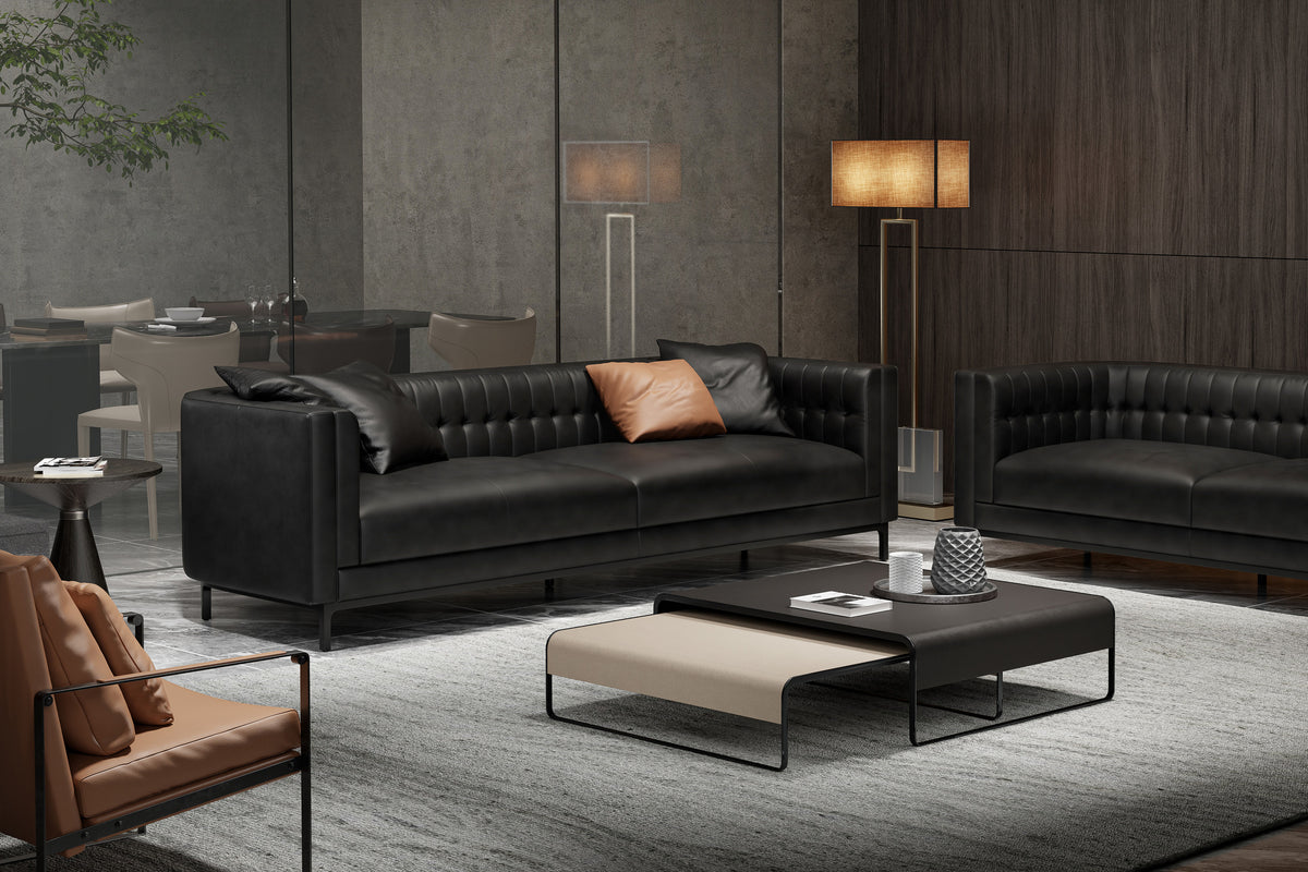 Zorion Leather Sofa